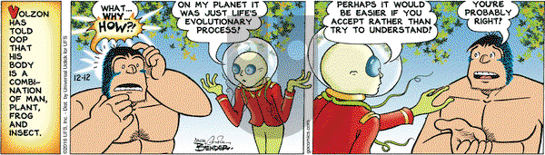 Alley Oop on Monday December 12, 2016 Comic Strip