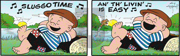 Nancy on Saturday August 5, 2017 Comic Strip