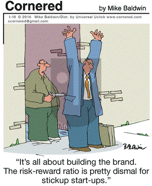 Cornered on Monday January 18, 2016 Comic Strip
