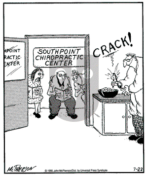 Close to Home on Saturday July 22, 1995 Comic Strip