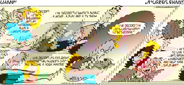 Luann on Sunday August 29, 2004 Comic Strip