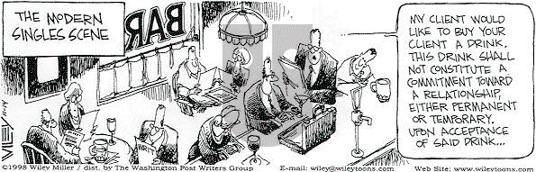 Non Sequitur on Saturday November 14, 1998 Comic Strip