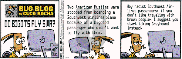 La Cucaracha on Saturday December 10, 2016 Comic Strip