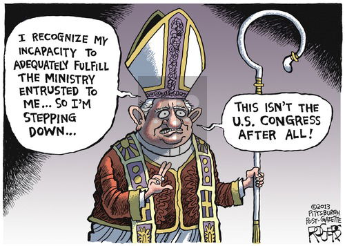 Rob Rogers on Sunday March 3, 2013 Comic Strip