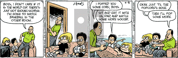 Cleats - Saturday June 8, 2002 Comic Strip