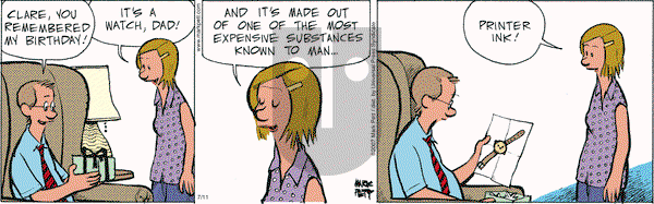 Lucky Cow on Thursday August 30, 2007 Comic Strip