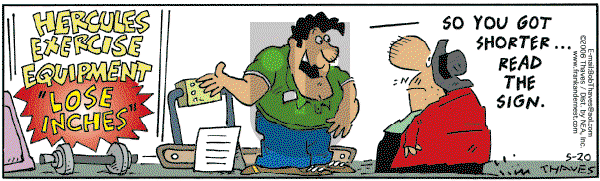 Frank and Ernest - Saturday May 20, 2006 Comic Strip