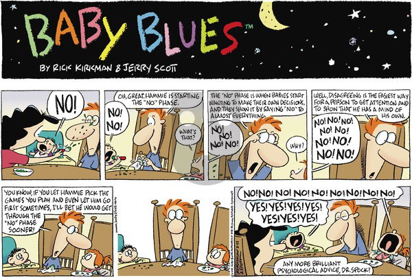 Baby Blues on Sunday August 22, 1999 Comic Strip