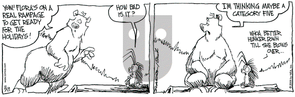 The Grizzwells on Thursday November 17, 2005 Comic Strip