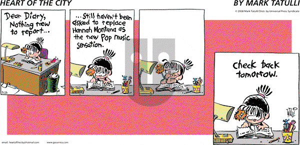 Heart of the City on Sunday May 25, 2008 Comic Strip