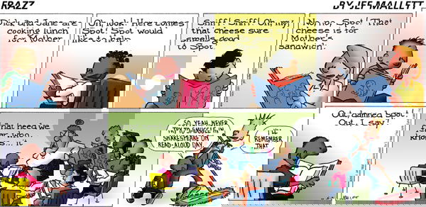 Frazz on Sunday June 3, 2001 Comic Strip
