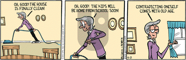 Grand Avenue on Saturday April 21, 2012 Comic Strip