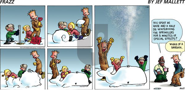 Frazz on Sunday January 22, 2012 Comic Strip