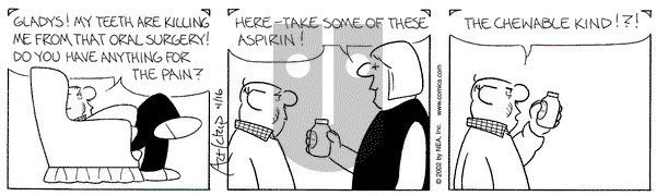 The Born Loser on Wednesday July 31, 2002 Comic Strip