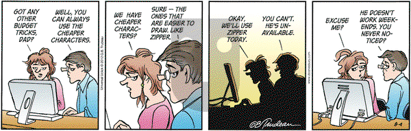 Doonesbury on Saturday August 4, 2012 Comic Strip