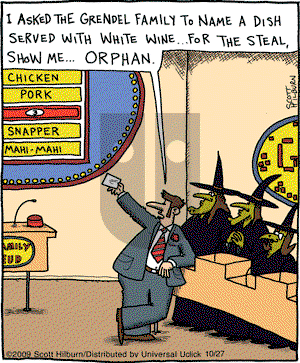 The Argyle Sweater on Tuesday October 27, 2009 Comic Strip