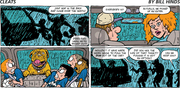 Cleats - Sunday April 29, 2007 Comic Strip