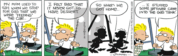 Soup to Nutz - Old on Tuesday April 5, 2011 Comic Strip