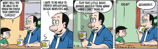 Adam@Home on Saturday February 16, 2013 Comic Strip