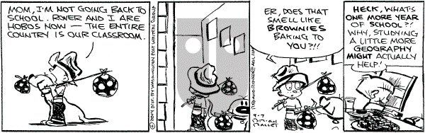 Red and Rover on Tuesday September 7, 2004 Comic Strip