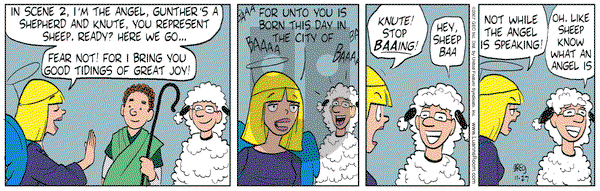 Luann on Tuesday November 27, 2007 Comic Strip