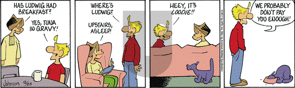 Arlo and Janis on Monday October 23, 2017 Comic Strip