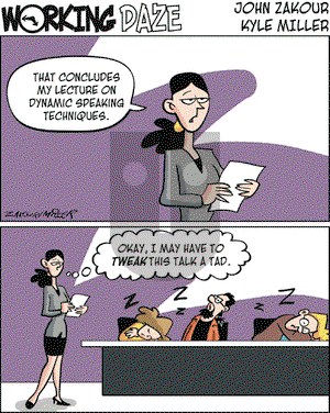 Working Daze on Thursday October 25, 2007 Comic Strip