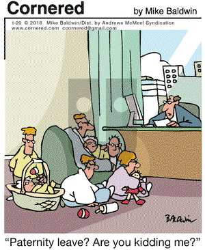 Cornered on Monday January 29, 2018 Comic Strip
