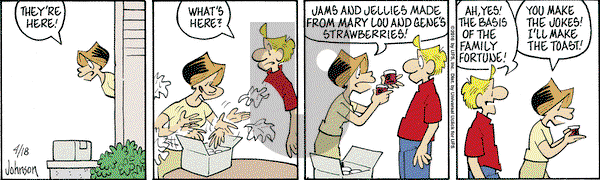 Arlo and Janis on Monday April 18, 2016 Comic Strip