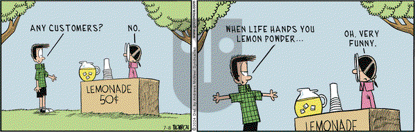 Grand Avenue on Monday July 8, 2024 Comic Strip