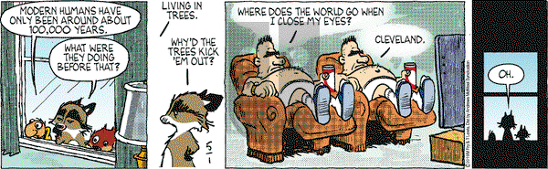 Over the Hedge on Wednesday May 1, 2019 Comic Strip