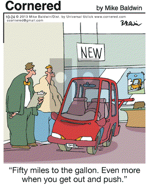 Cornered on Thursday October 24, 2013 Comic Strip