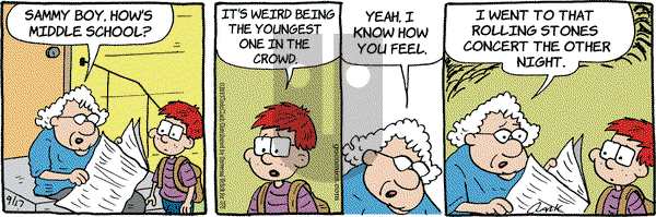 Lola on Thursday September 17, 2015 Comic Strip
