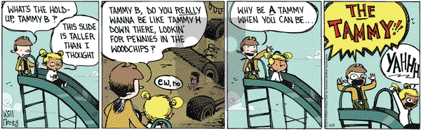 Wallace the Brave on Saturday April 6, 2019 Comic Strip