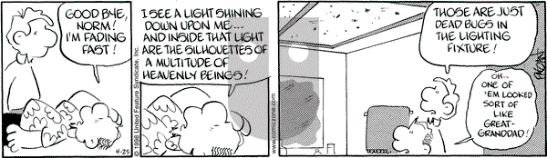 Drabble on Saturday April 25, 1998 Comic Strip
