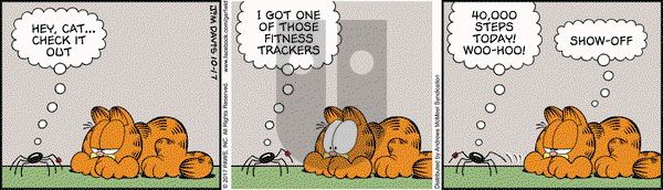 Garfield on Tuesday October 17, 2017 Comic Strip
