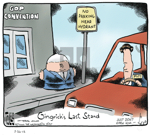 Tom Toles on Monday March 26, 2012 Comic Strip