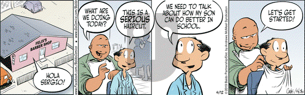 Baldo on Friday April 12, 2019 Comic Strip