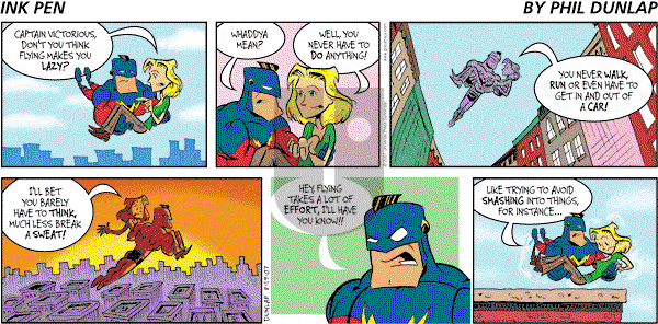 Ink Pen - Sunday August 19, 2007 Comic Strip