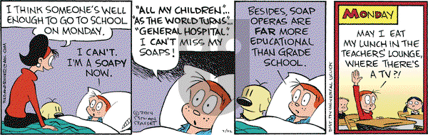 Red and Rover on Saturday March 22, 2014 Comic Strip