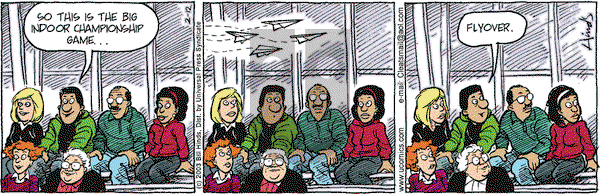 Cleats on Wednesday February 12, 2003 Comic Strip