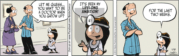 Baldo on Wednesday January 18, 2012 Comic Strip