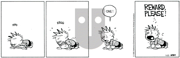 Calvin and Hobbes on Friday May 23, 2025 Comic Strip