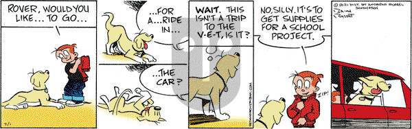 Red and Rover on Monday February 1, 2021 Comic Strip