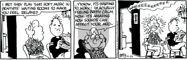 Luann on Wednesday April 25, 1990 Comic Strip