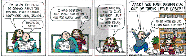 Cathy Classics on Saturday September 23, 2006 Comic Strip
