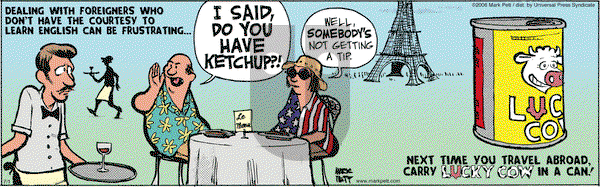 Lucky Cow on Saturday July 1, 2006 Comic Strip