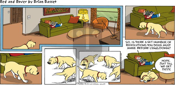 Red and Rover on Sunday November 2, 2014 Comic Strip