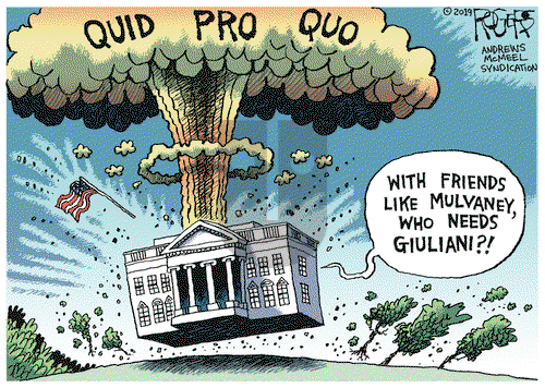 Rob Rogers on Tuesday October 22, 2019 Comic Strip