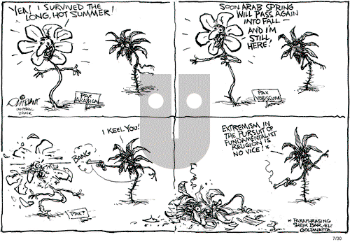 Pat Oliphant on Tuesday July 30, 2013 Comic Strip